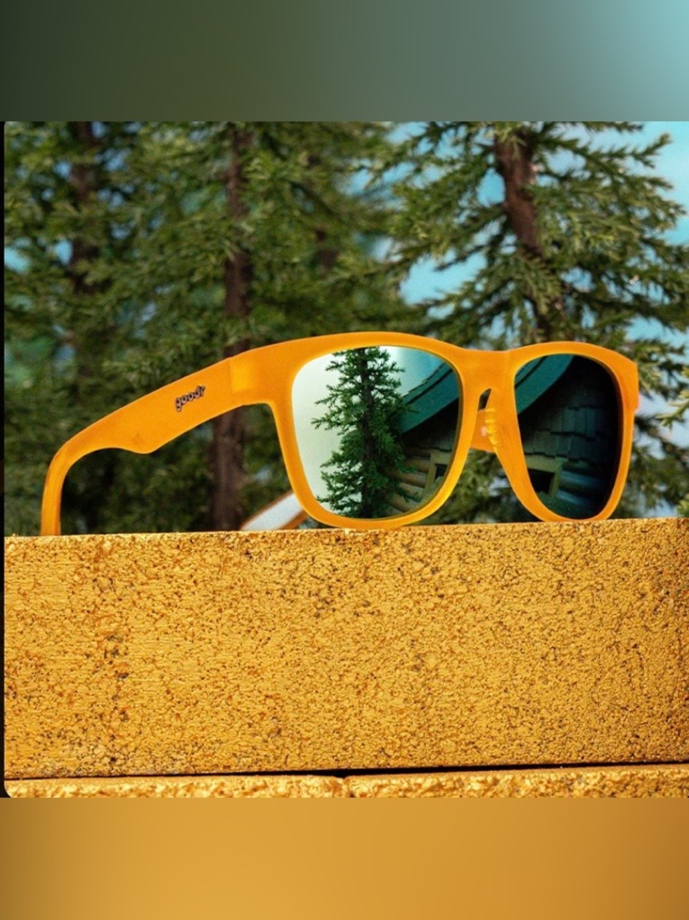 Goodr Gold Digging with Sasquatch BFG Sunglasses - Picture 6 of 8